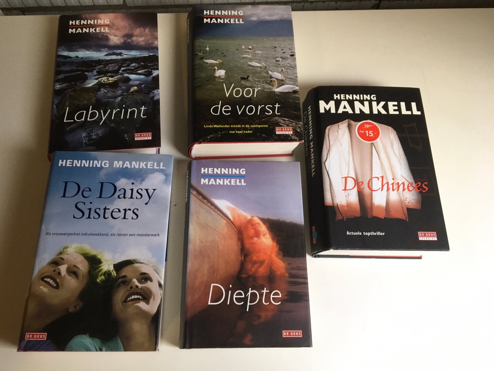 Boeken van Henning Mankell, Ophalen, Gelezen
