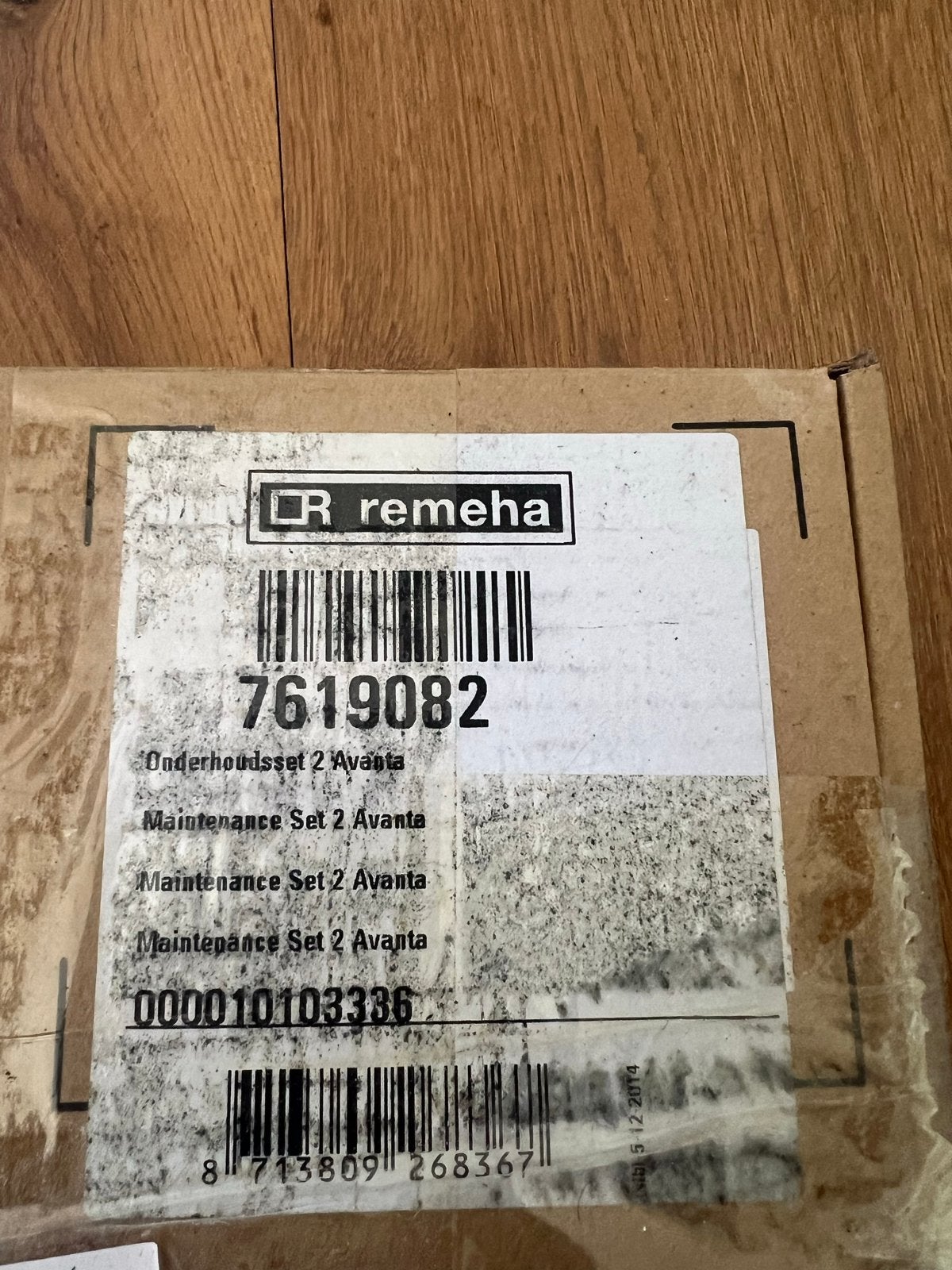 Remeha avanta 2 onderhoudsset, Ophalen, 30 tot 80 cm, Hoog rendement (Hr), Overige typen