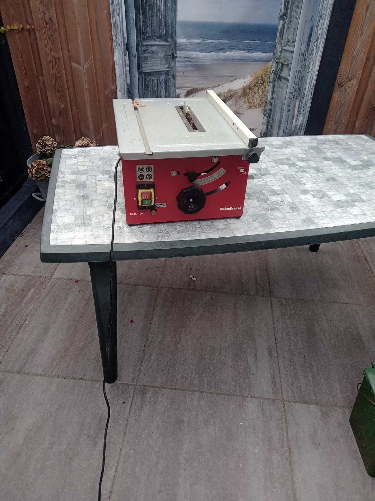 Einhell TC-TS 1200 Tafelzaag - Gebruikt, Ophalen, Gebruikt, Cirkelzaag, 30 tot 70 mm