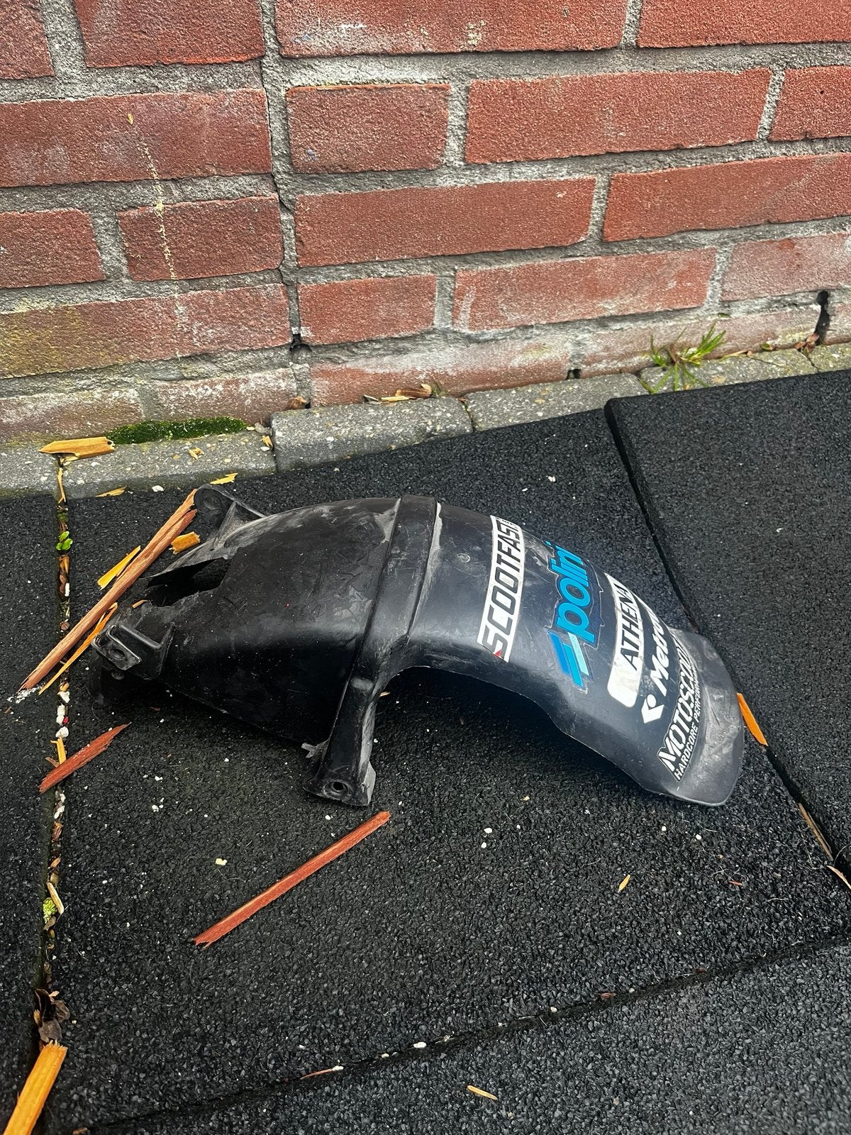 Piaggio zip spatbord over achterwiel, Ophalen of Verzenden, Zo goed als nieuw, Overige typen, Piaggio