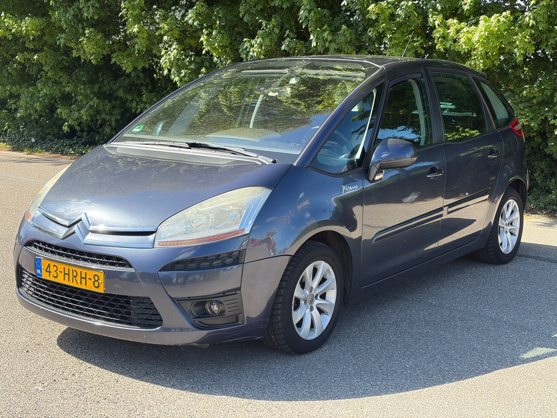 Citroen C4 Picasso 1.6 VTi Ambiance 5p. Navi! Airco! NAP! 20, Auto's, Stof, Gebruikt, Zwart, C4 (Grand) Picasso