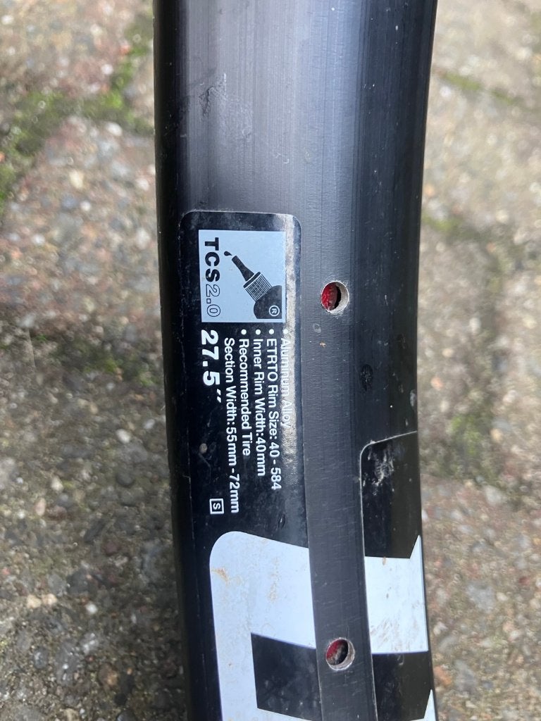 WTB ST i40 velg 2x, Ophalen, Gebruikt