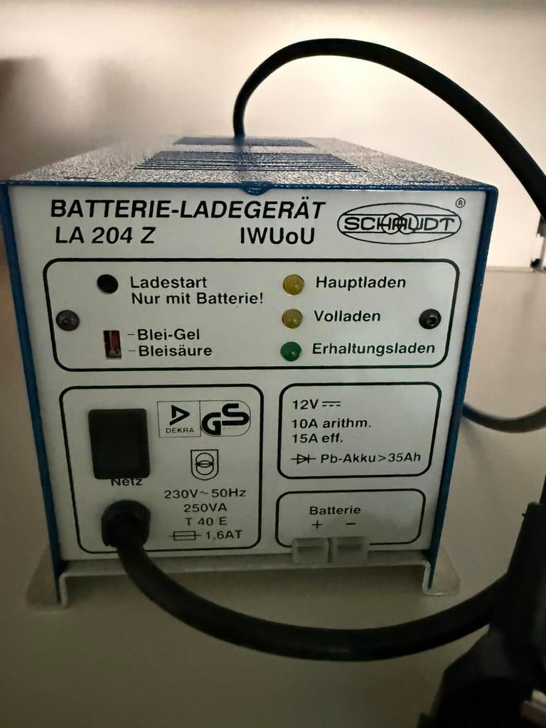 Schaudt lader, Ophalen, Schaudt, Zo goed als nieuw, Schaudt