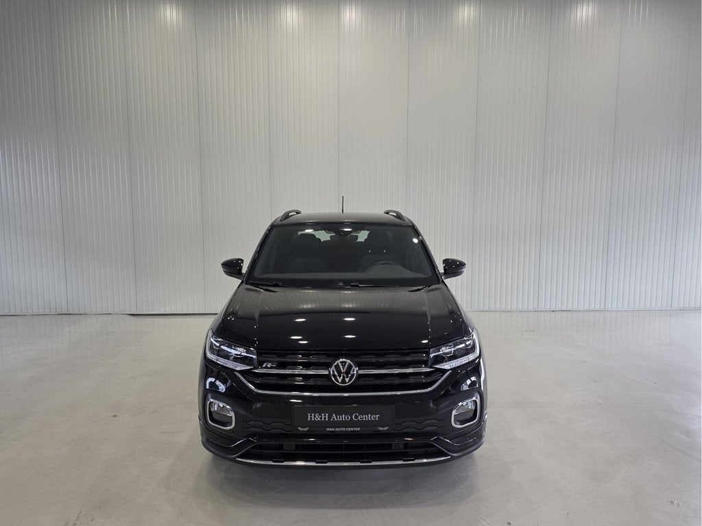 Volkswagen T-Cross 1.0 TSI R-Line 111PK |Virtual clock|Carpl, Auto's, T-Cross, Gebruikt, Met garantie (alle), Alcantara