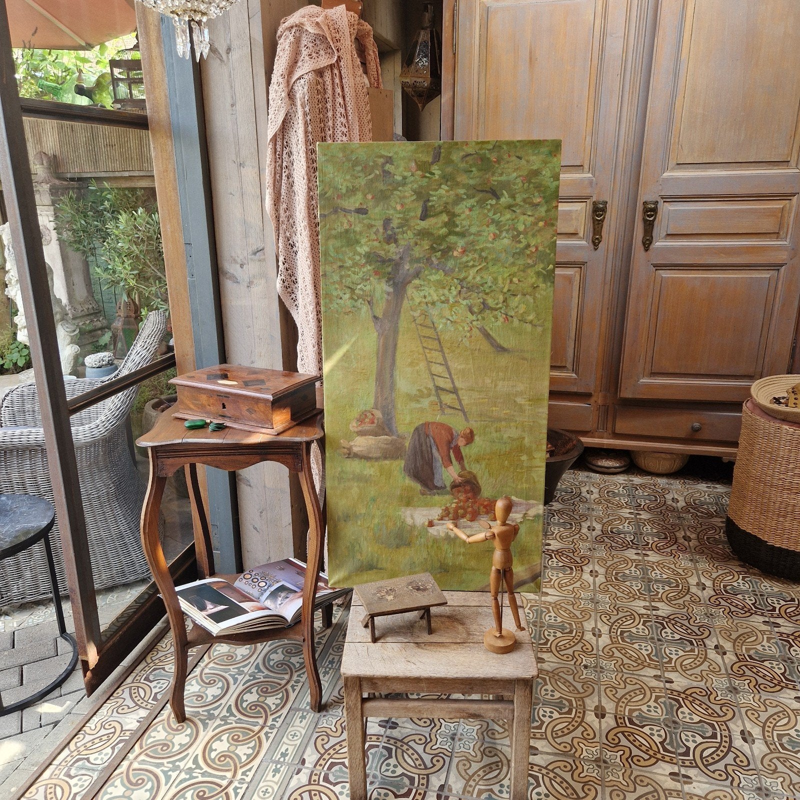 Schilderij,brocanteliving, brocante at home keuken shabby, Ophalen
