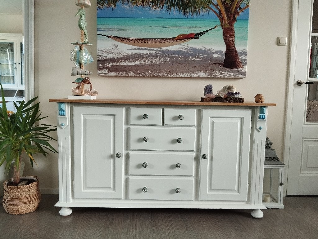 Dressoir, Huis en Inrichting, Kasten | Dressoirs, Ophalen, Gebruikt, Met deur(en), 150 tot 200 cm