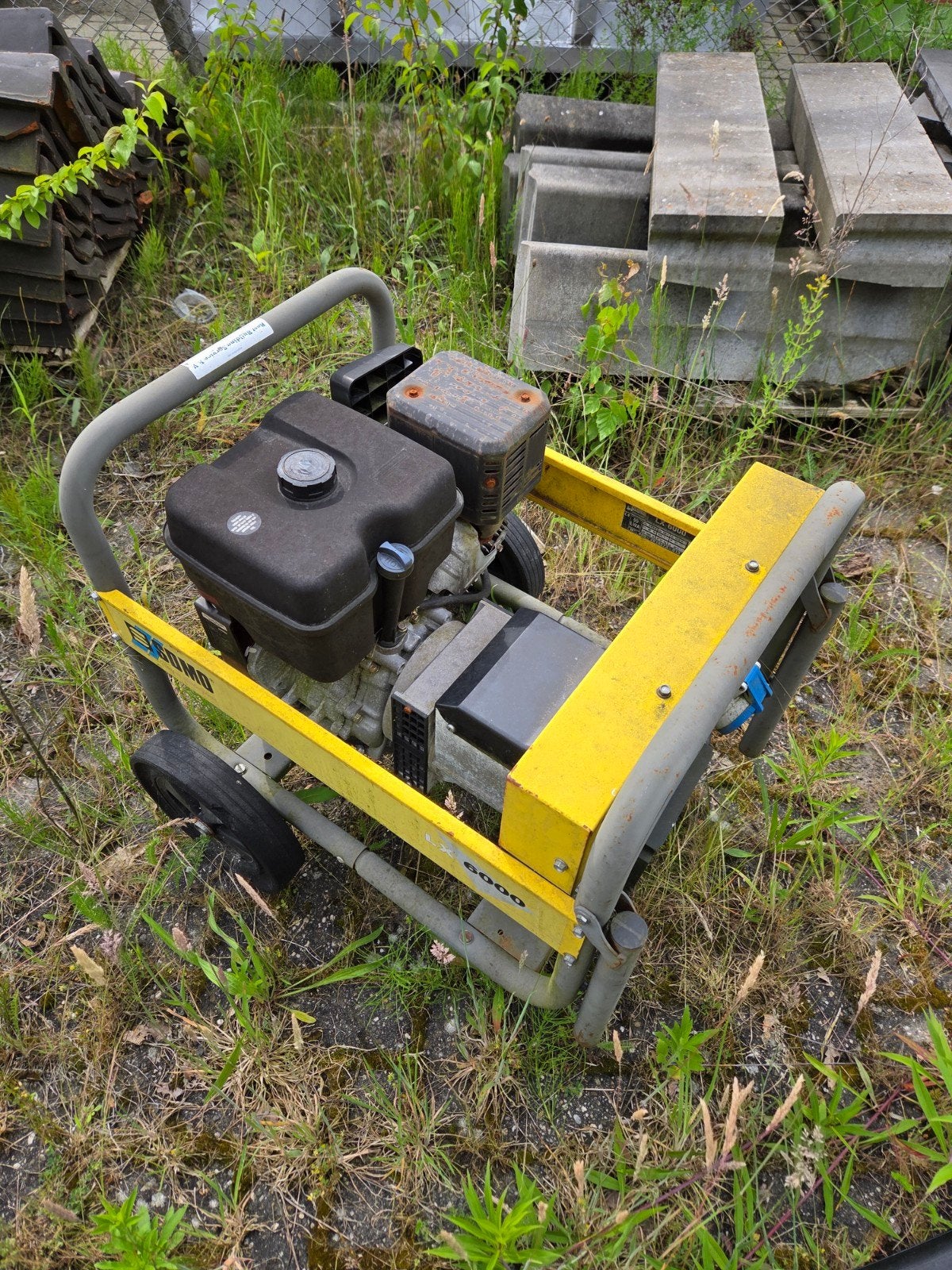 Somo LX 6000 Generator - 6.0 kW Benzine, Ophalen of Verzenden, Gebruikt, Minder dan 5 kVA, Benzine