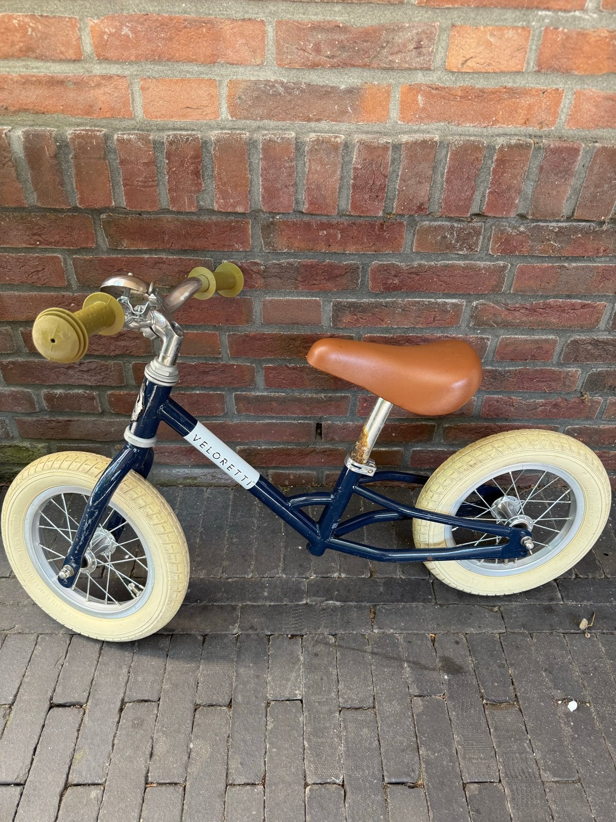 Veloretti loopfiets blauw, Fietsen en Brommers, Fietsen | Kinderfietsjes, Ophalen, Gebruikt, 16 tot 20 inch
