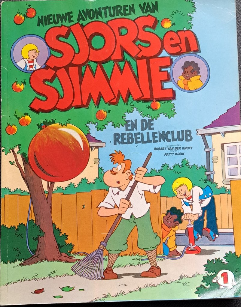 Sjors en Sjimmie en de Rebellenclub nr. 1, Eén stripboek, Ophalen of Verzenden, Gelezen