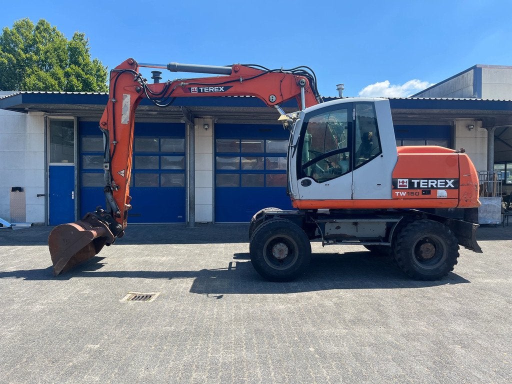 Terex TW150 / Atlas TW 150 Mobiele kraan / Graafmachine, Zakelijke goederen, Machines en Bouw | Kranen en Graafmachines, Graafmachine
