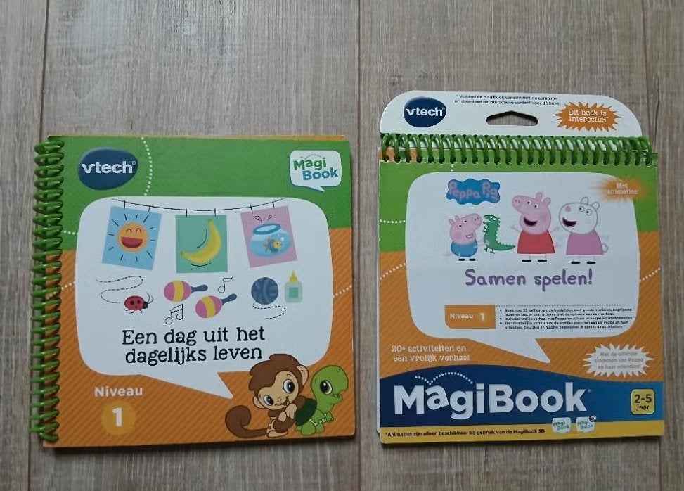 Vtech magibooks, Ophalen, Gebruikt