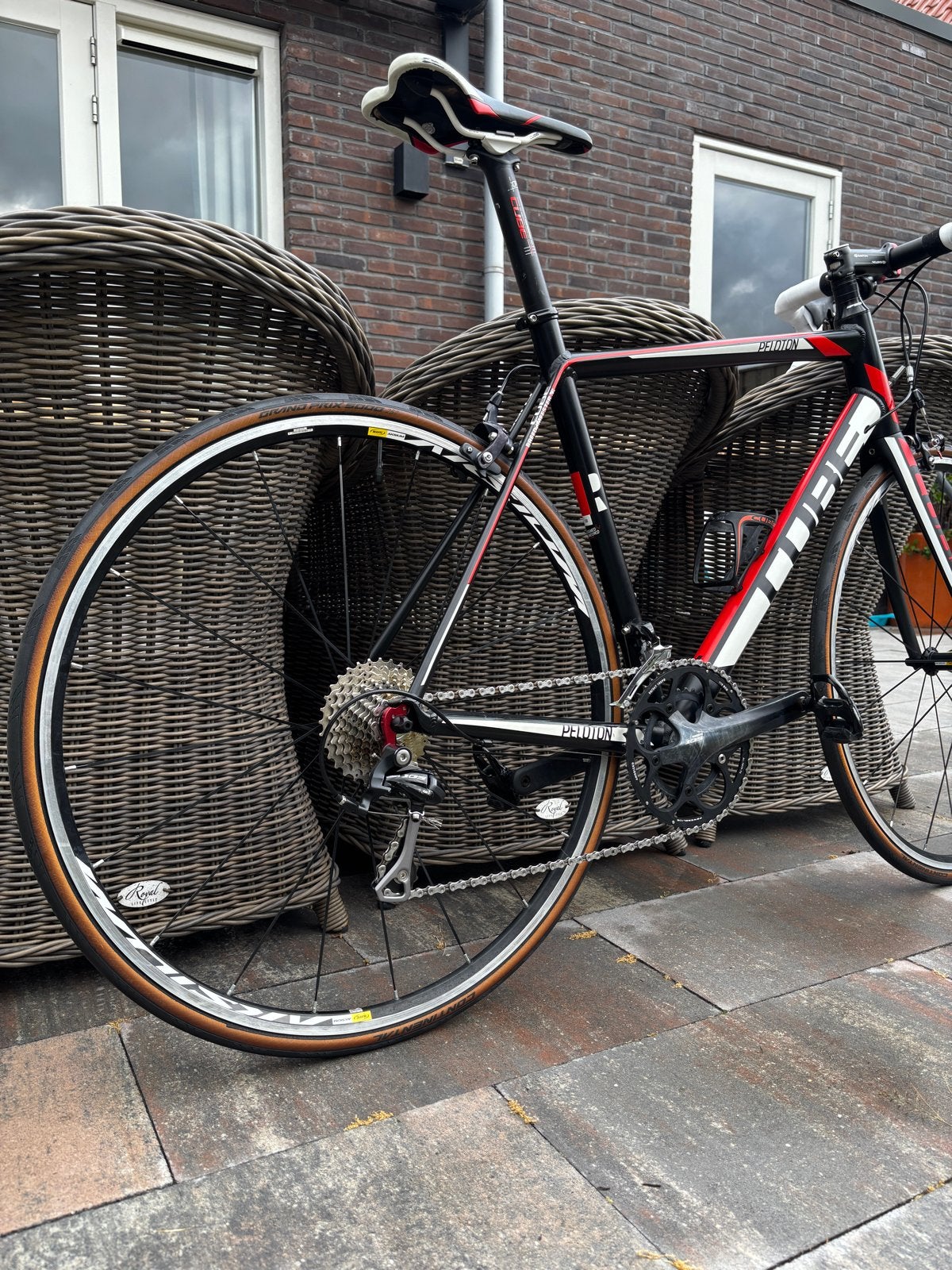 Cube Peloton Racefiets - Shimano 105, Fietsen en Brommers, Fietsen | Racefietsen, Gebruikt, Velgrem, Aluminium, 57 tot 61 cm