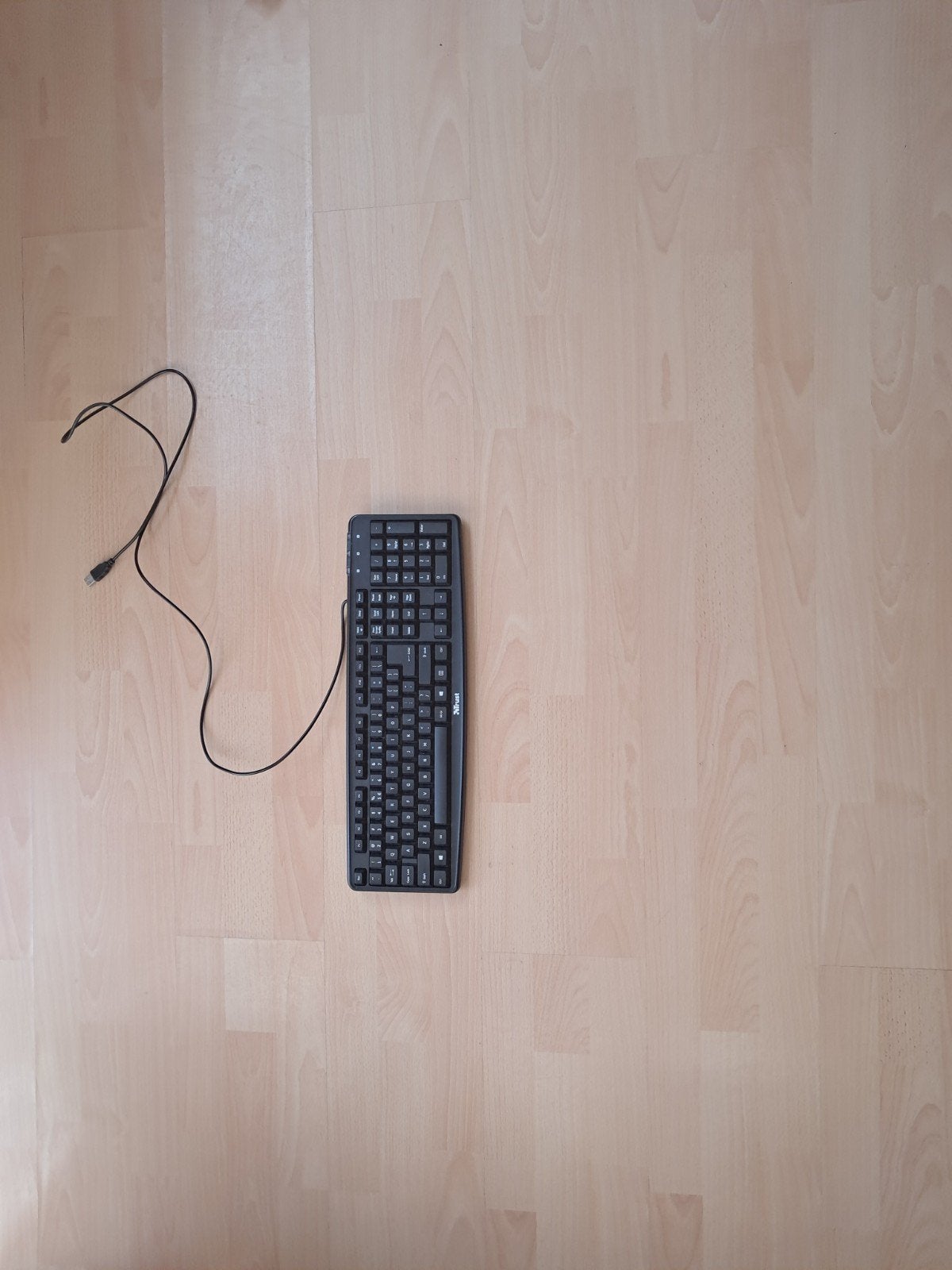 Trust Toetsenbord - Bedraad - QWERTY - Zwart, Computers en Software, Ophalen, Trust, Qwerty, Bedraad