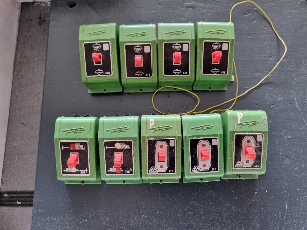Fleischmann schakelkastjes, Gebruikt, Fleischmann, Ophalen of Verzenden, Analoog