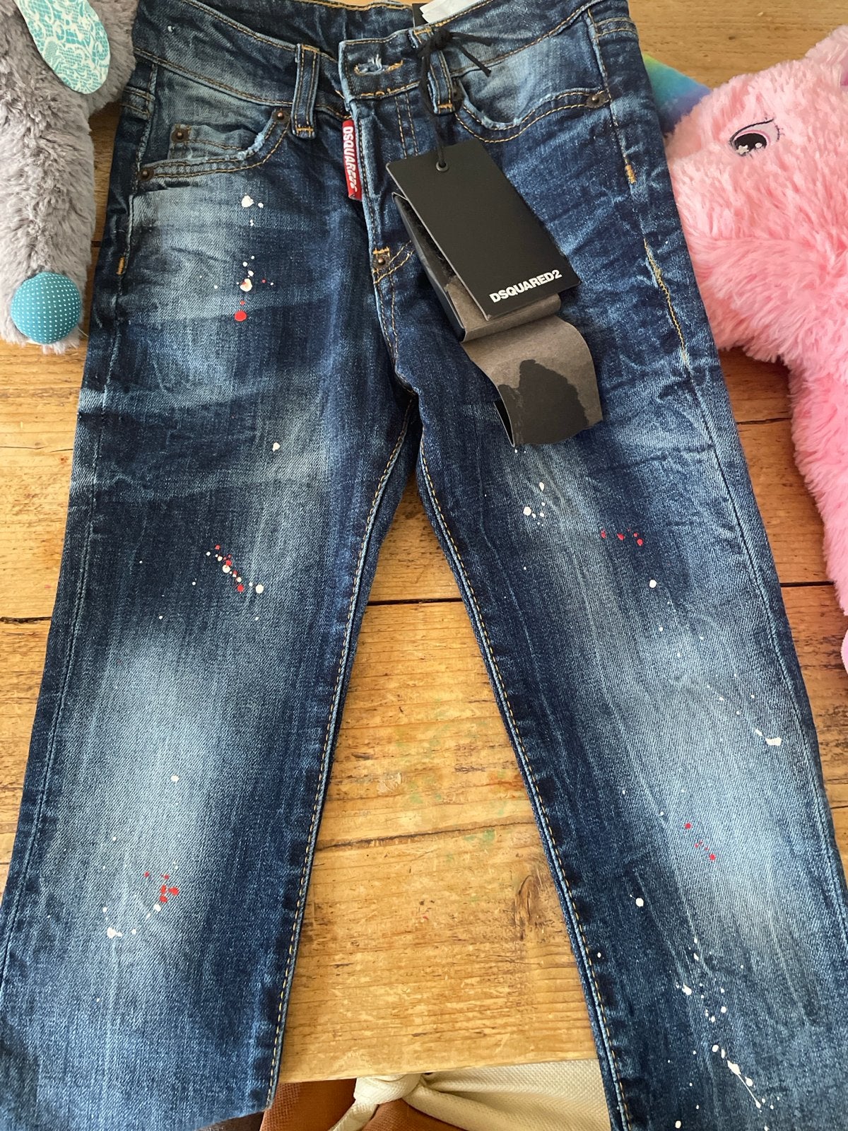 Dsquared2 Slim Fit Jeans Maat 5/6 - Nieuw met kaartjes, Kinderen en Baby's, Ophalen of Verzenden, Nieuw, Jongen of Meisje