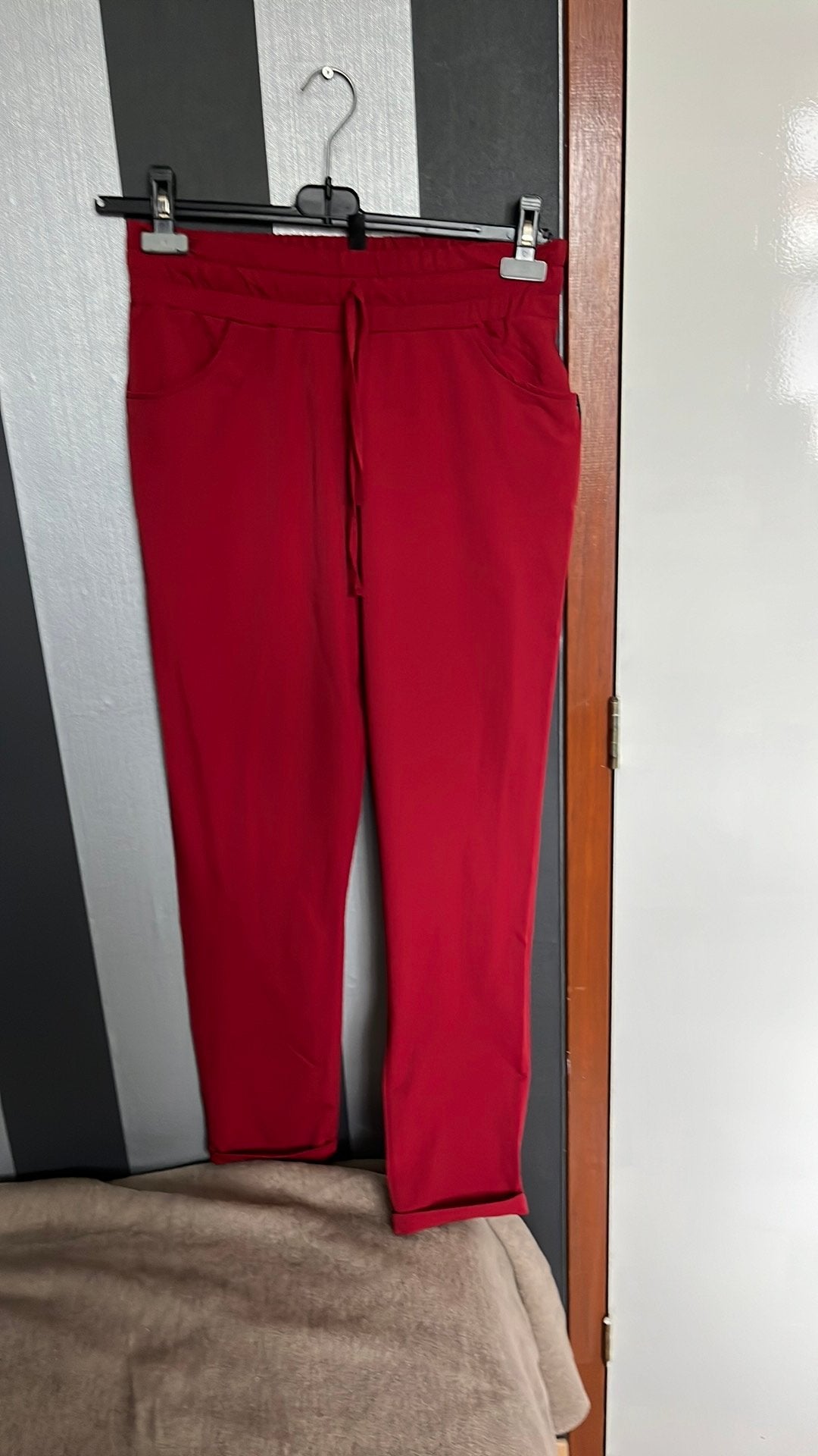 Zomer travelstof je m appelle steenrood, Kleding | Dames, Ophalen of Verzenden, Zo goed als nieuw, Rood, Lang