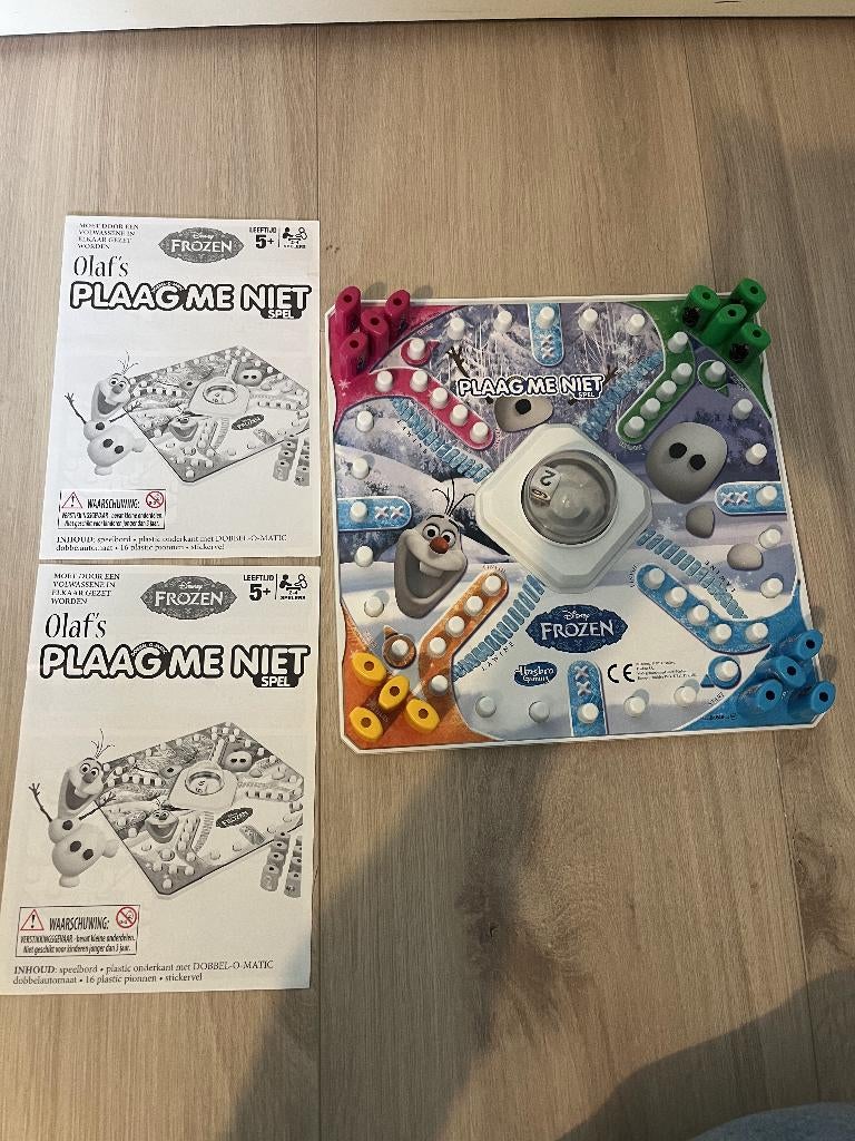 Olaf’s Plaag me niet bordspel, Hobby en Vrije tijd, Gezelschapsspellen | Bordspellen, Drie of vier spelers, Ophalen of Verzenden