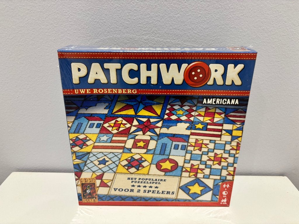 Patchwork Americana - Nieuw in gesealde verpakking!, Een of twee spelers, Ophalen, Nieuw, 999 Games