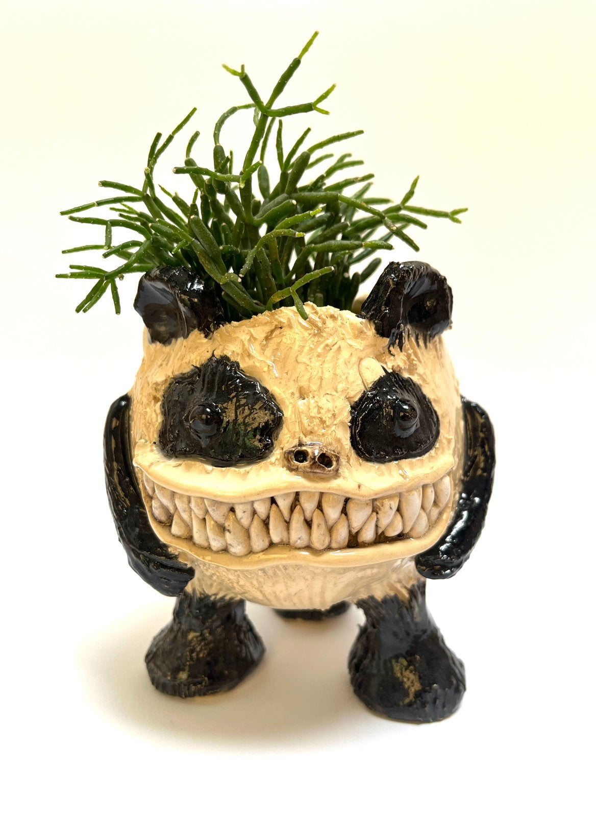 Bloempot wilde panda, Meerkleurig, Nieuw, Ophalen of Verzenden, Modern
