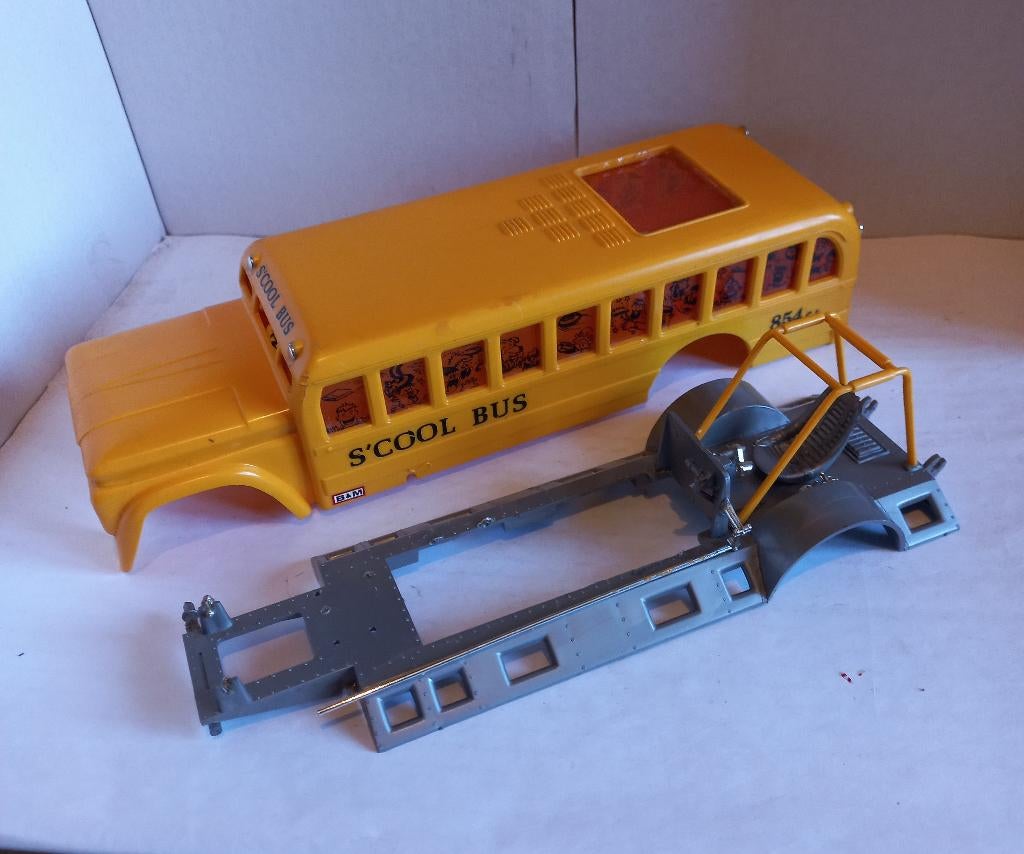 Dragrace School Bus.  1970.   Kijk foto's., Ophalen of Verzenden, Gebruikt, Bus of Vrachtwagen