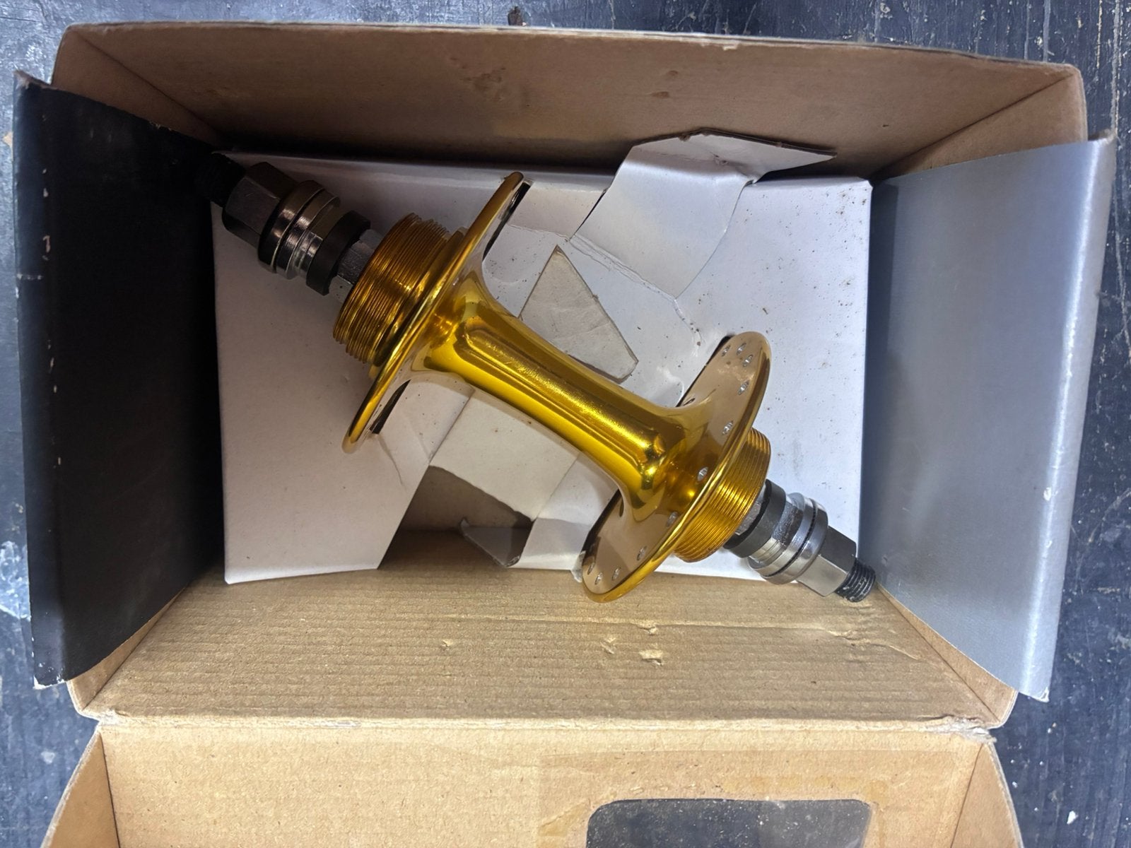 Sturmey Archer Flip Flop naaf goud nieuw in doos, Ophalen, Nieuw