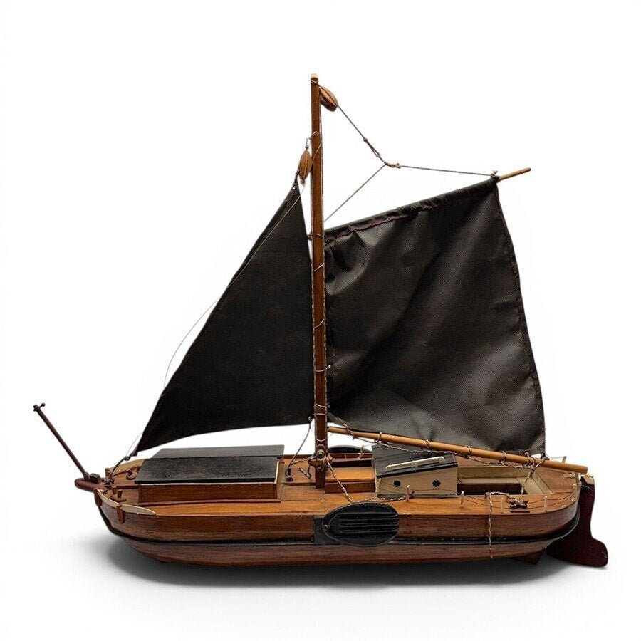 Houten miniatuur schip, Hobby en Vrije tijd, Modelbouw | Boten en Schepen, Ophalen of Verzenden