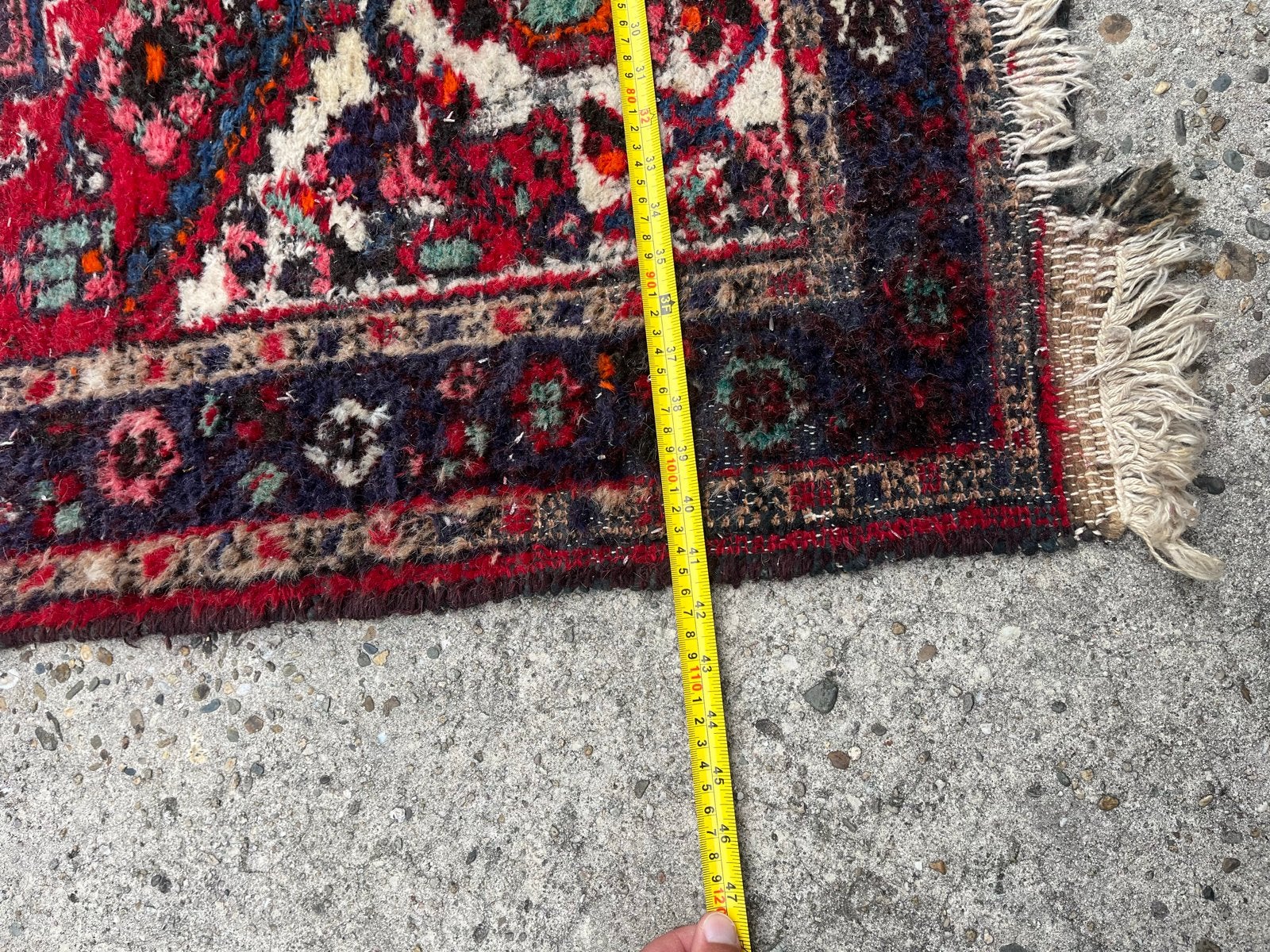 Perzisch tapijt, Ophalen, Gebruikt, 100 tot 150 cm, 50 tot 100 cm