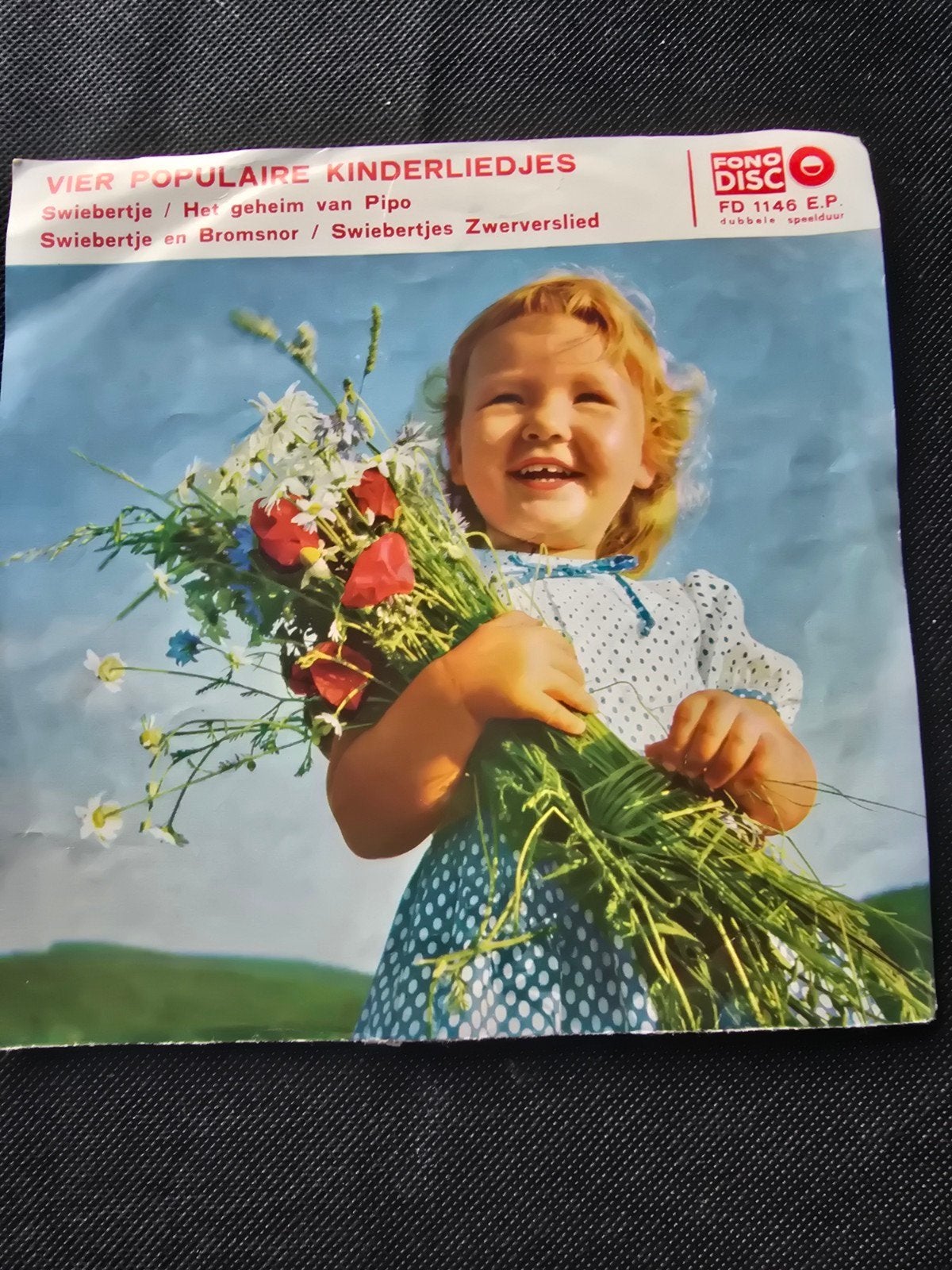 Swiebertje - Vier populaire kinderliedjes - FONO-DISC, Cd's en Dvd's, EP, Gebruikt, Ophalen of Verzenden, EP