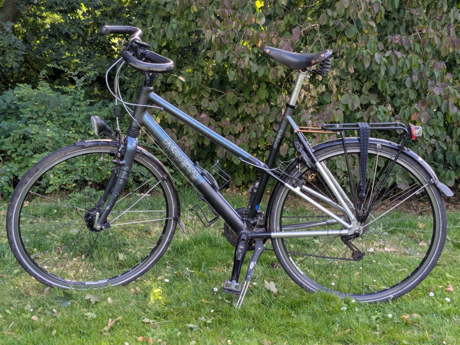 Koga Miyata Roadrunner Damesfiets 57 cm 27 versnellingen, Ophalen, 28 inch, Gebruikt, Velgrem