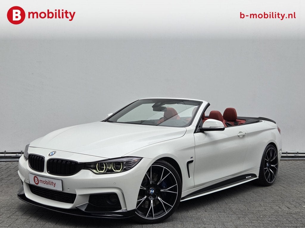 BMW 4 Serie Cabrio 428i High Executive M-Sport M-Performance, Auto's, BMW, Automaat, Gebruikt, Euro 6, Cabriolet