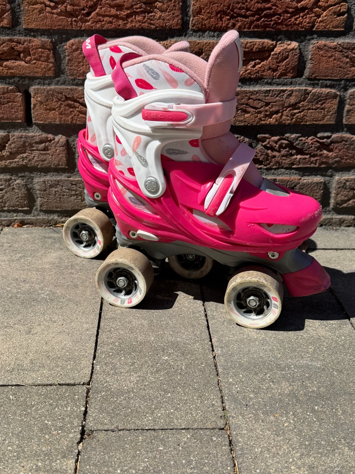 Nijdam rolschaatsen verstelbaar maat 33-36, Sport en Fitness, Schaatsen, Ophalen, Gebruikt, Overige typen, Nijdam