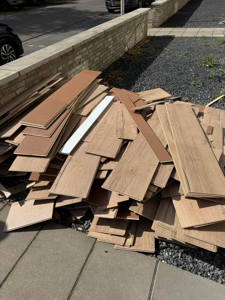Gratis laminaat, Ophalen