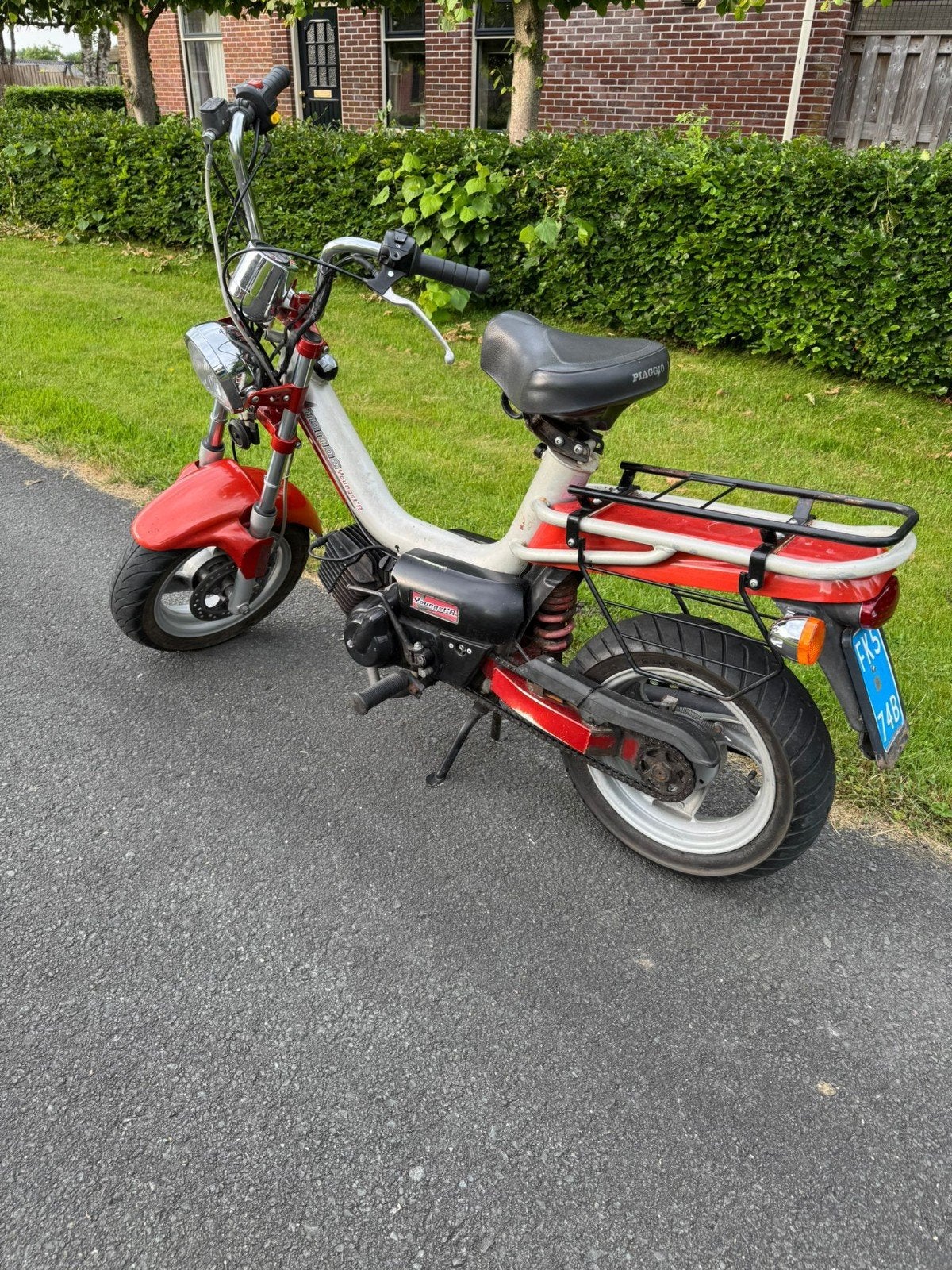 Tomos youngstar origineel blauw kenteken, Ophalen of Verzenden, Gebruikt, 2 versnellingen