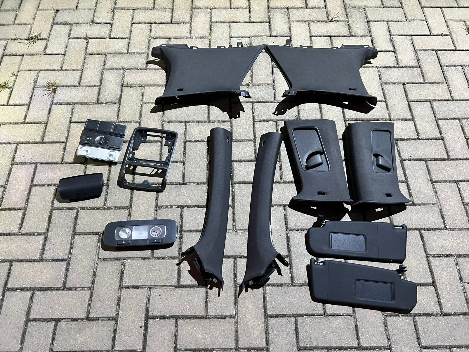 Volkswagen golf 5 hemelbekleding zwart, Auto-onderdelen, Ophalen of Verzenden, Volkswagen