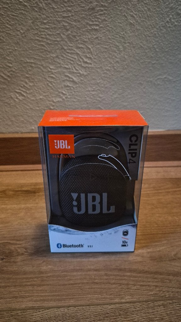 JBl Clip 4 Zwart Nieuw, Audio, Tv en Foto, Ophalen, JBL, Nieuw, Draagbare speaker