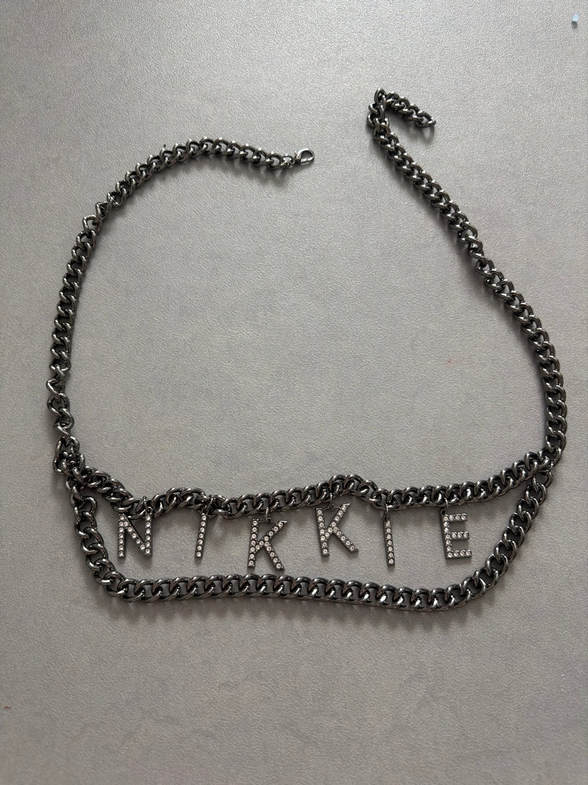 NIKKIE heupketting, Overige materialen, Gebruikt, Ophalen of Verzenden, Zilver