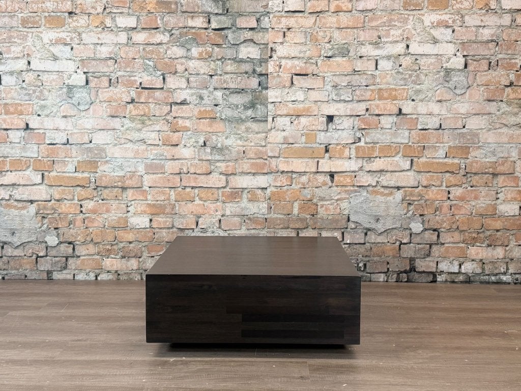 Linteloo Aulia - Wengé | Salontafel, Ophalen, 50 tot 100 cm, Design, 50 tot 100 cm