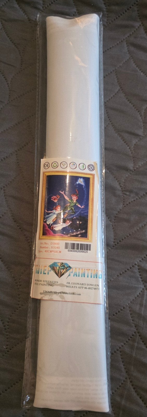 Diamond Painting Peter Pan - Nieuw in verpakking, Ophalen of Verzenden, Nieuw, Schilderen op nummer
