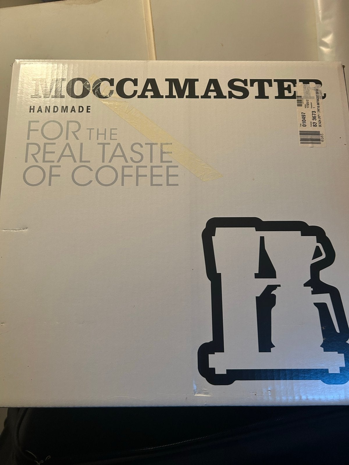 Moccamaster Koffiemachine - Nieuw in doos, Ophalen of Verzenden, Nieuw, Koffiemachine, Gemalen koffie