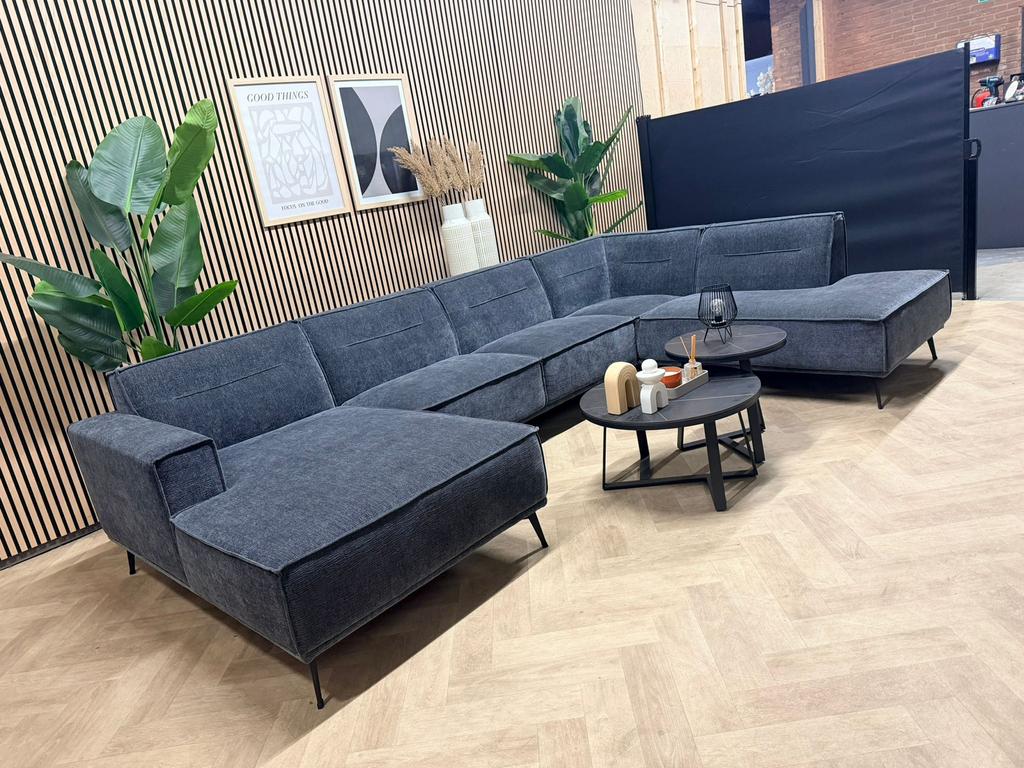 ZGAN Het Anker Stratos U-Bank / Hoekbank - Antraciet - 347