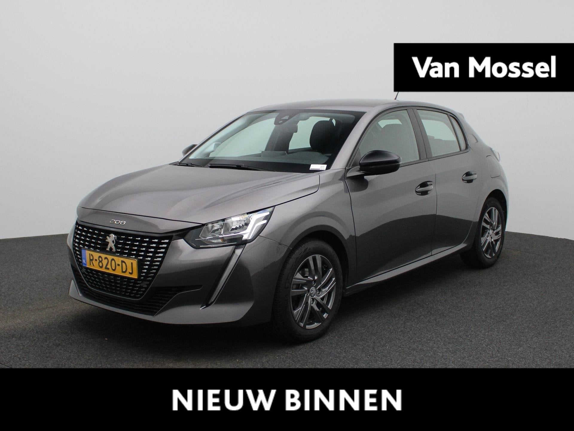 Peugeot 208 1.2 PureTech Active Pack VERWACHT!, Auto diversen, Handgeschakeld, Zilver of Grijs, Benzine, Peugeot