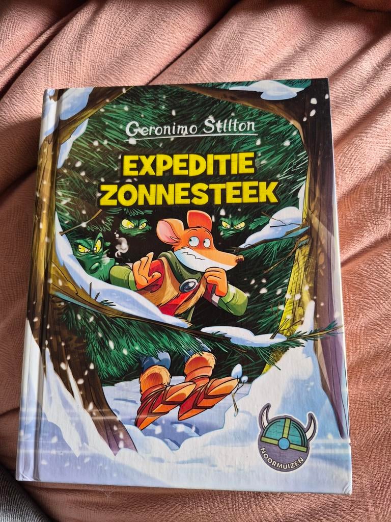 Geronimo Stilton - Expeditie Zonnesteek, Fictie algemeen, Geronimo Stilton, Ophalen of Verzenden, Zo goed als nieuw