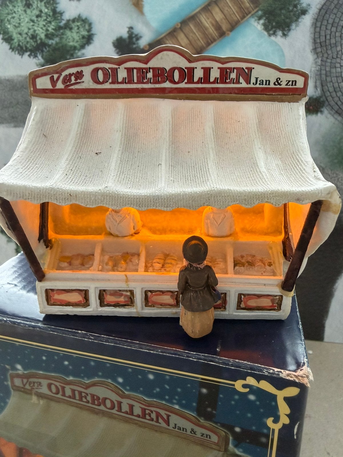 Typisch Hollands oliebollen kraam, Ophalen of Verzenden