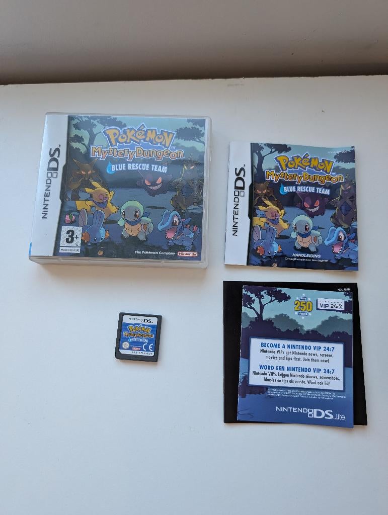 Pokemon mystery dungeon blue rescue team NDS, Avontuur en Actie, 1 speler, Ophalen of Verzenden, Zo goed als nieuw