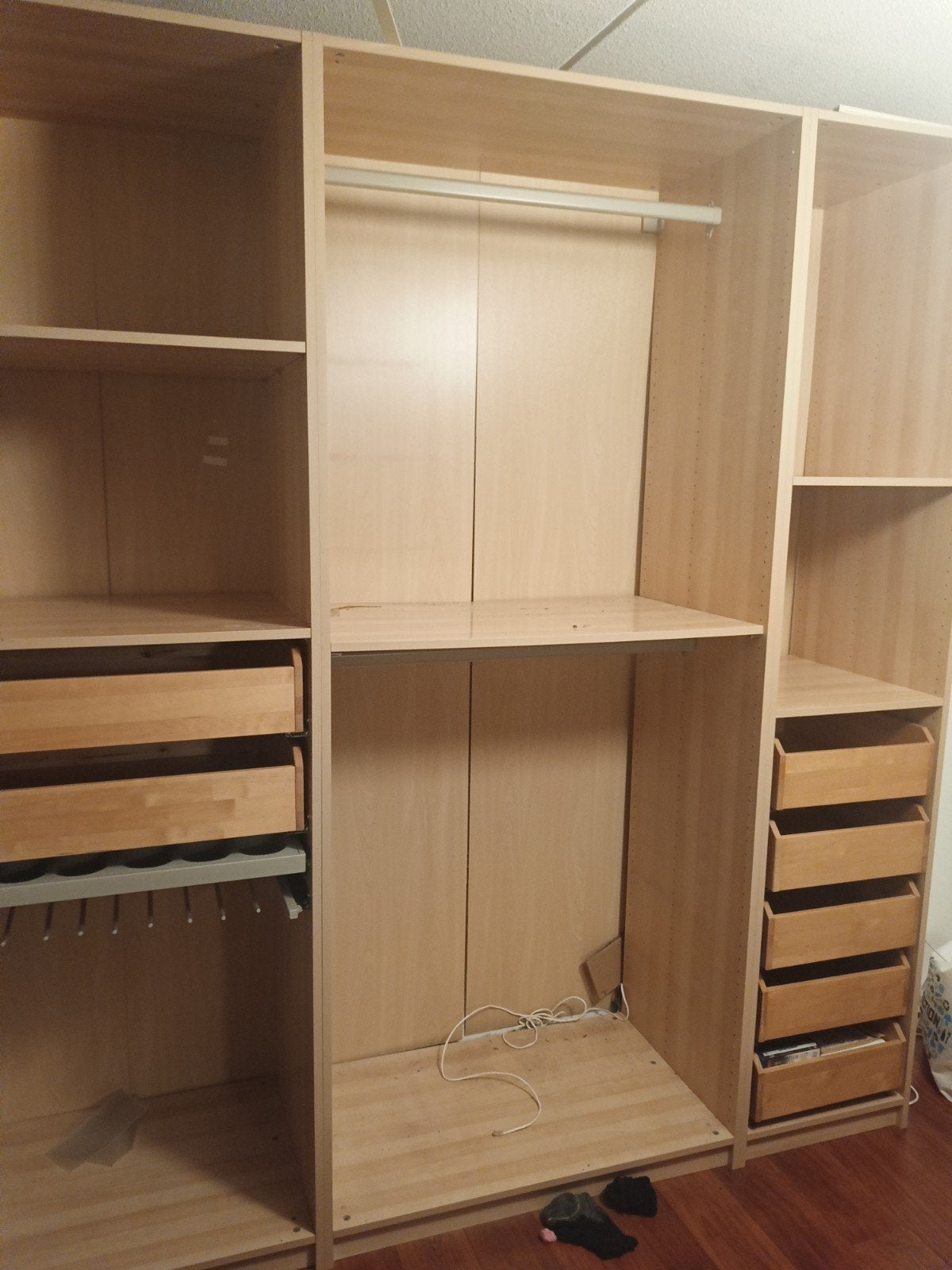 IKEA PAX kast zonder deuren, Gebruikt, 150 tot 200 cm, Ophalen of Verzenden, Overige houtsoorten