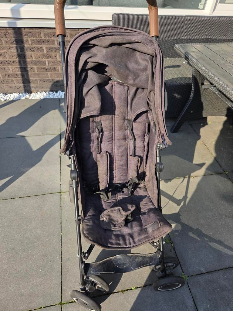 Koelstra buggy antraciet, Kinderen en Baby's, Buggy's, Gebruikt, Koelstra, Verstelbare rugleuning, Zonnekap, Ophalen