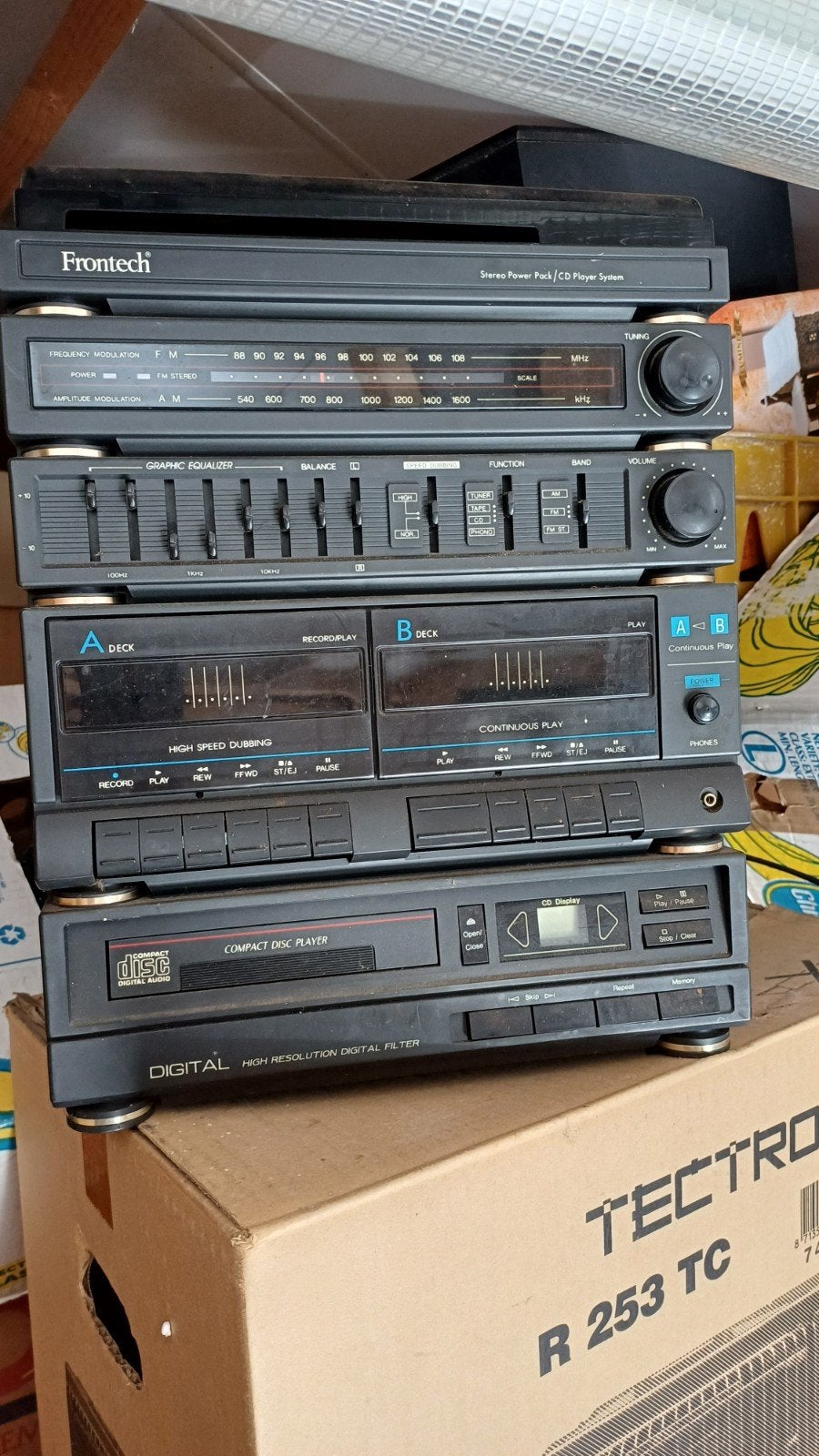 Frontech Stereo Toren met 1 Speaker - Model MH 323, Ophalen