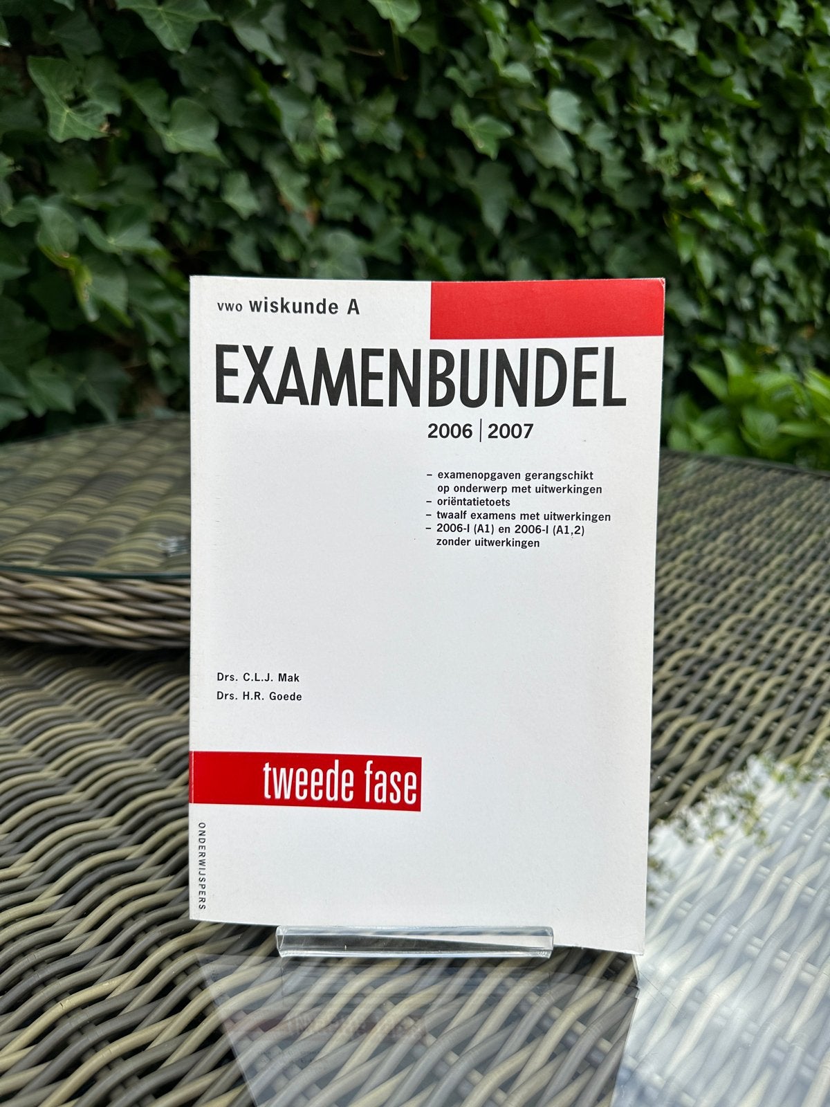 Examenbundel VWO Wiskunde A 2006/2007, Ophalen of Verzenden, Gelezen, VWO, Wiskunde A