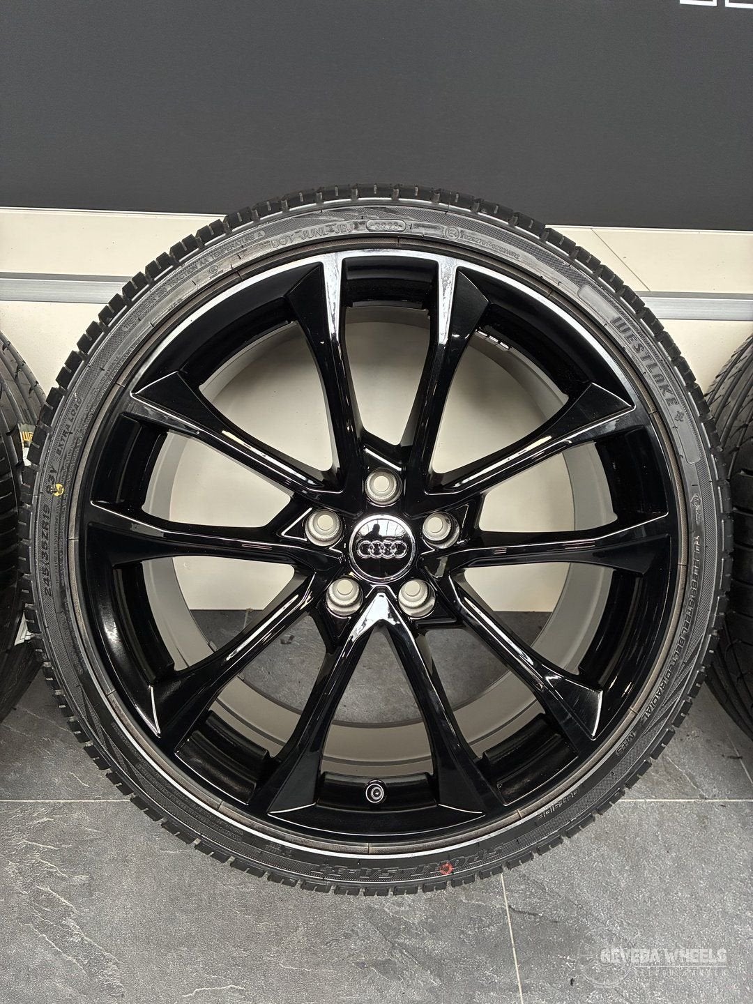 19” originele Audi A4 B8 B9 velgen + banden 5x112 8W0601025B, 19 inch, -, -, Banden en Velgen