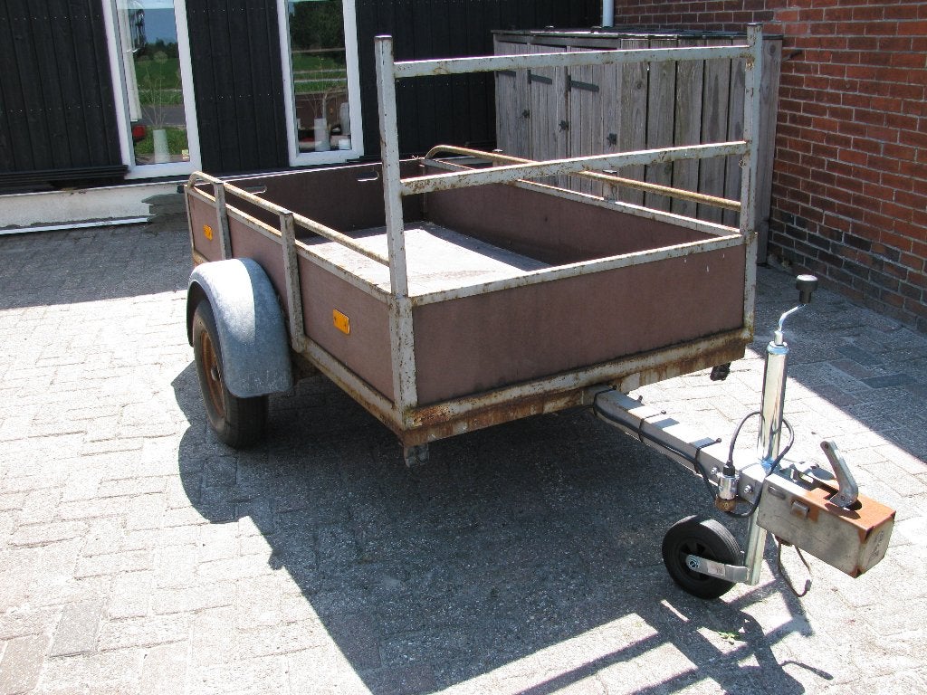 aanhangwagen te koop, Ophalen, Gebruikt